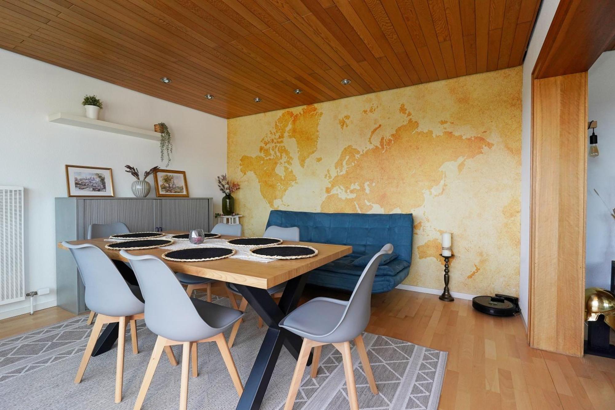 Tolle Wohnung Mit Panoramablick Weinheim Exterior foto
